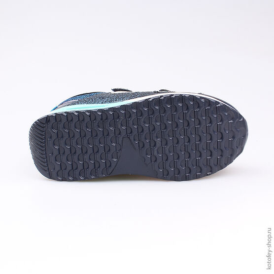 344147-72 Кроссовки для девочки син-бир фото №3