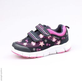 344157-72 Кроссовки для девочки светло-синий