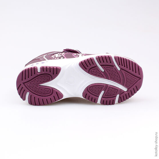344158-72 Кроссовки для девочки фиолетовый фото №3