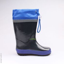 366154-11 Резиновые сапоги для мальчики сер-син фото №2