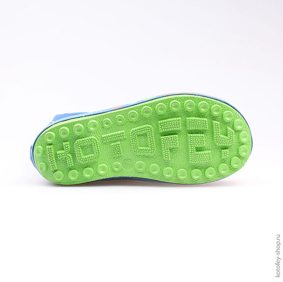 366155-11 Резиновые сапоги для мальчики светло-синий фото №3