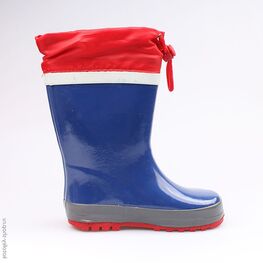 366160-11 Резиновые сапоги для мальчики син-кра фото №2