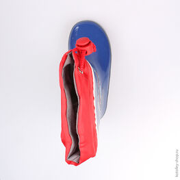 366160-11 Резиновые сапоги для мальчики син-кра фото №4