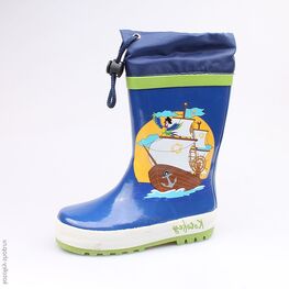 366161-11 Резиновые сапоги для мальчики светло-синий