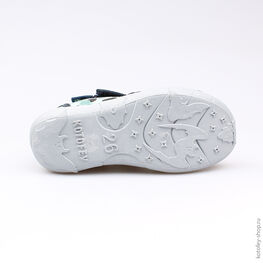 421006-18 Сандалии текстильные для мальчики светло-синий фото №3