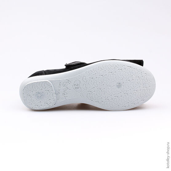 432119-74 Туфли для девочки черный фото №3