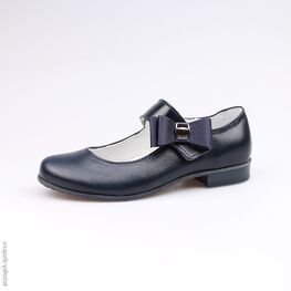 532096-28 Туфли для девочки светло-синий