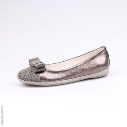 534019-23 Туфли для девочки серый