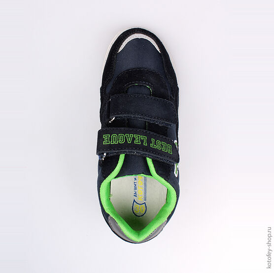 544062-72 Кроссовки для мальчики син-зел фото №4