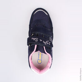 544063-71 Кроссовки для девочки син-роз фото №4