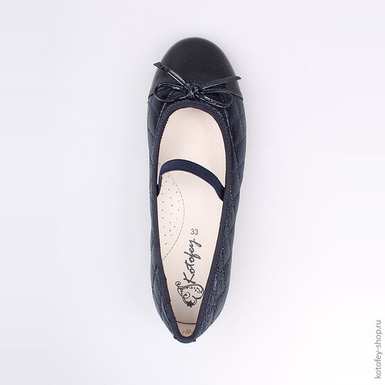 634038-22 Туфли для девочки светло-синий фото №4