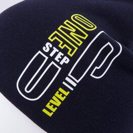 07704006-40 Комплект шапка+снуд темно-синий для мальчики темно-синий фото №4