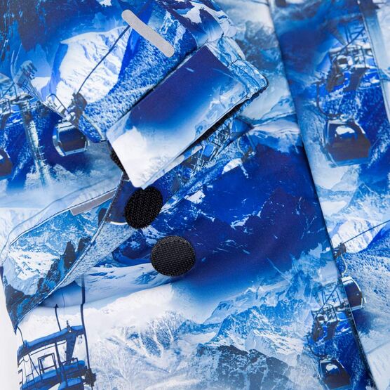 07757030-44 Зимняя куртка-парка Фуникулер для мальчики синий фото №5