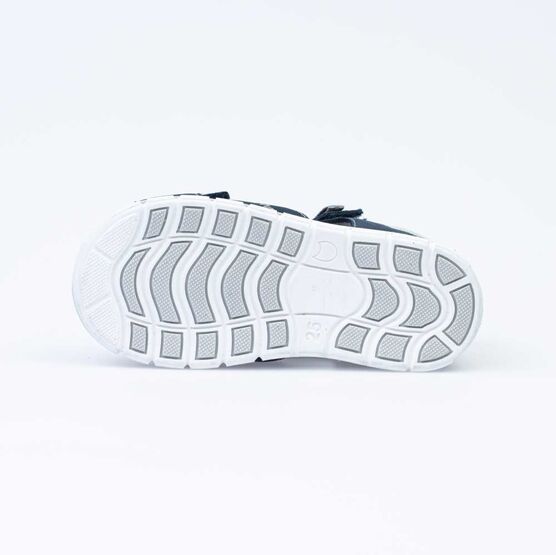 322112-23 Сандалии из натурального нубука для мальчика для мальчики светло-синий фото №3