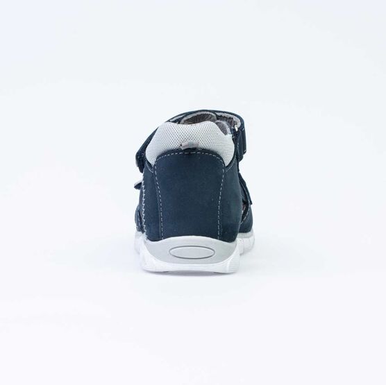 322112-23 Сандалии из натурального нубука для мальчика для мальчики светло-синий фото №5