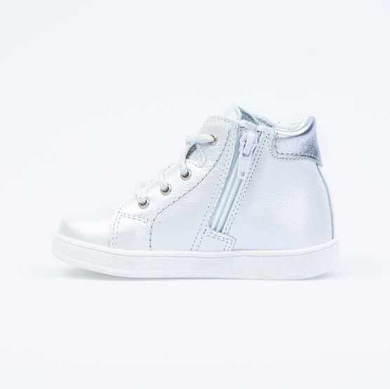 352267-21 Ботинки для девочки белый фото №2