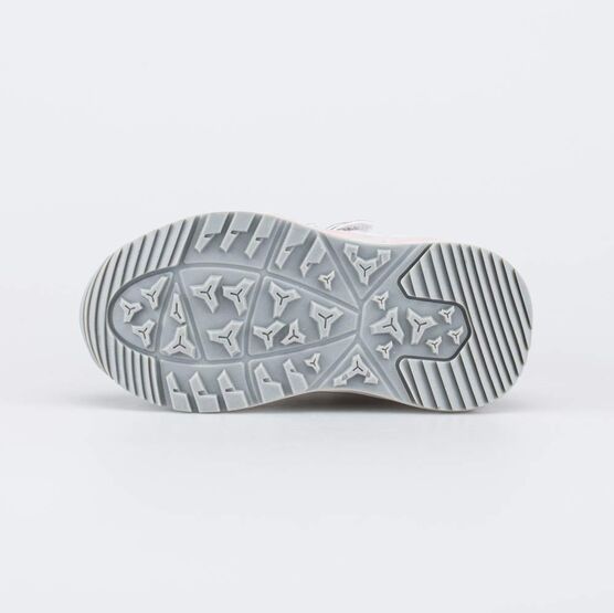 254840-42 Мембранные ботинки с LED и Softshell Звезда для девочки серый + розовый фото №3