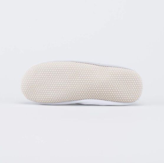 412010-01 Кожаные чешки детские белые для универсальные белый фото №3