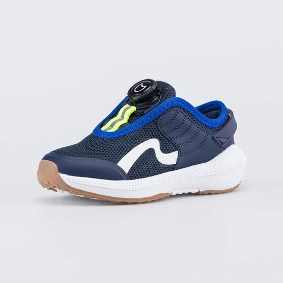 444046-13 Кроссовки с системой быстрой шнуровки для мальчики синий