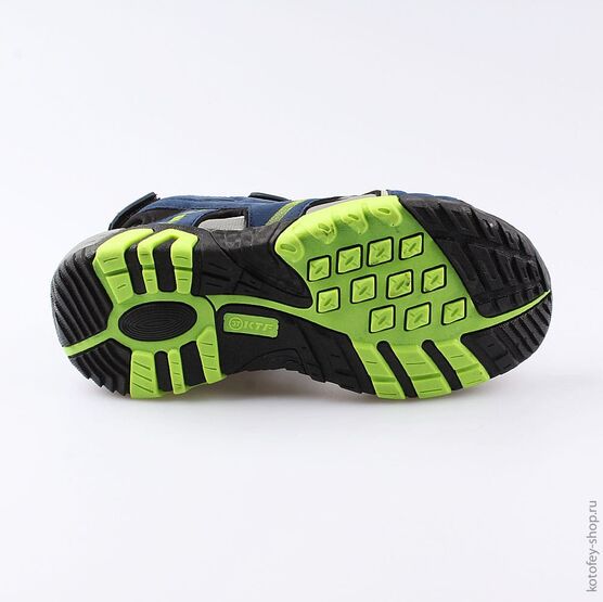 724011-12 Пляжная обувь для мальчики син-сал фото №3