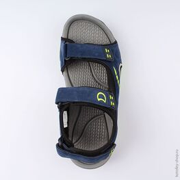 724011-12 Пляжная обувь для мальчики син-сал фото №4