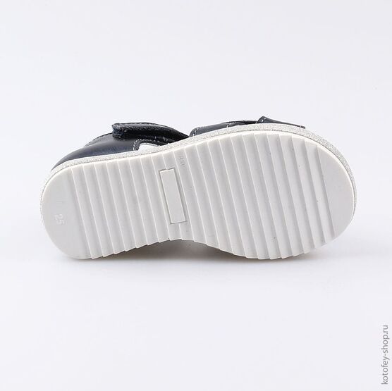 322078-23 Босоножки для девочки светло-синий фото №3