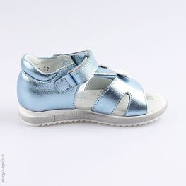 322095-22 Босоножки для девочки голубой фото №2