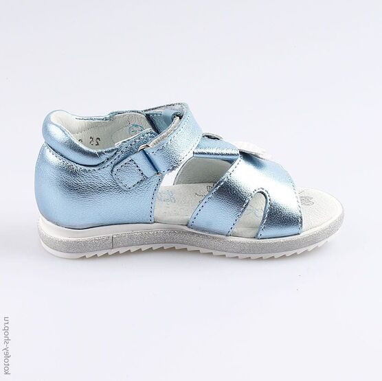 322095-22 Босоножки для девочки голубой фото №2