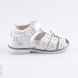 322077-21 Босоножки для девочки белый фото №2