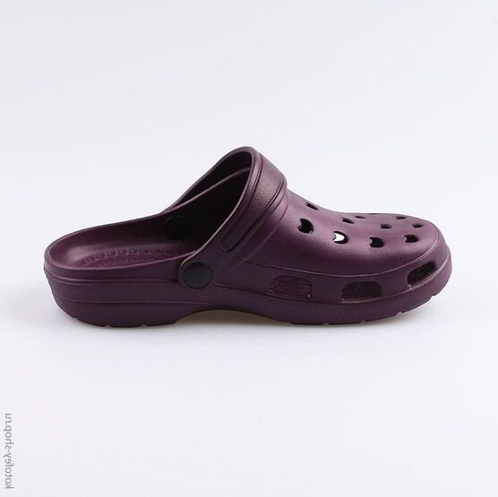 725027-08 Сабо пляжные для девочки бордовый фото №2