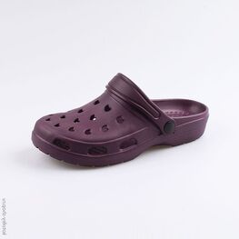 725027-08 Сабо пляжные для девочки бордовый