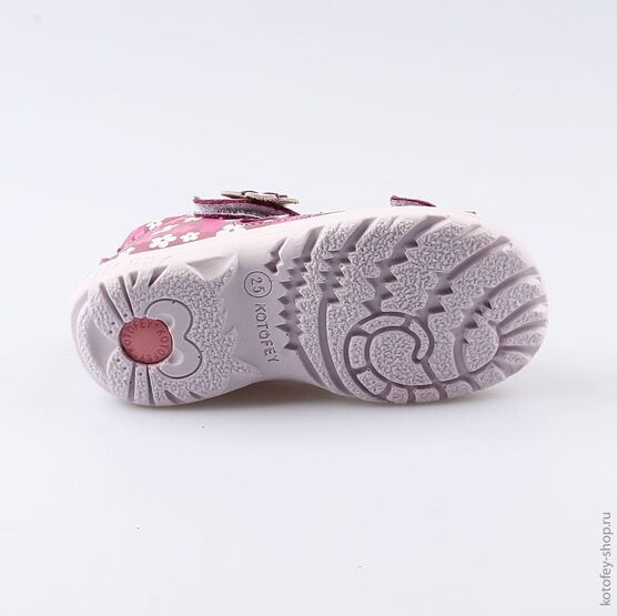 122075-26 Босоножки для девочки сиреневый фото №3