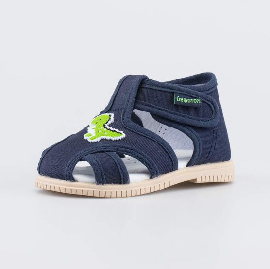221194-71 Текстильная обувь для детей Дино для мальчики т.син