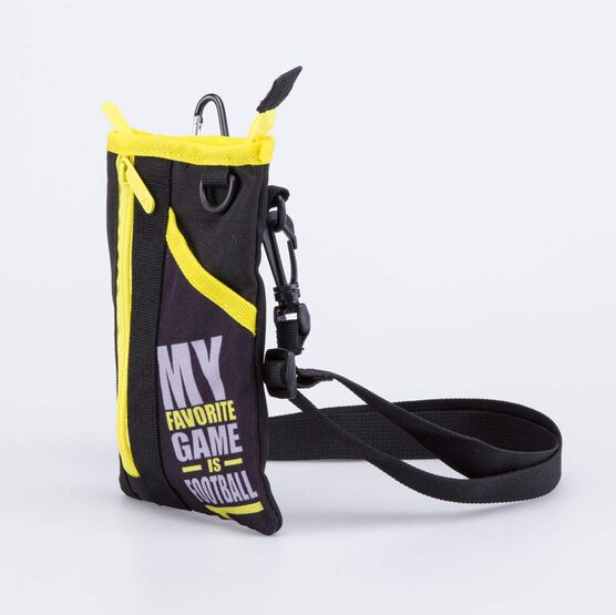 03703003-40 Кошелек для мальчика для мальчики черный + желтый фото №2