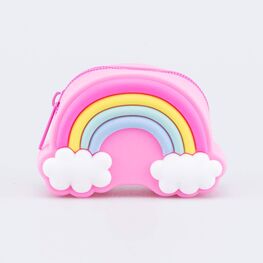 03803002-40 Кошелек розовый Радуга для девочки розовый