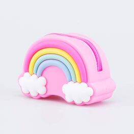 03803002-40 Кошелек розовый Радуга для девочки розовый фото №2