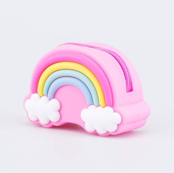 03803002-40 Кошелек розовый Радуга для девочки розовый фото №2