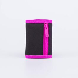 03803004-40 Кошелек Сердце для девочки серый + розовый фото №3