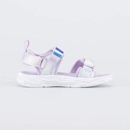 524109-11 Пляжные сандалии с LED Крылья для девочки сиреневый фото №2