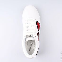 732214-71 Полуботинки для девочки белый фото №4