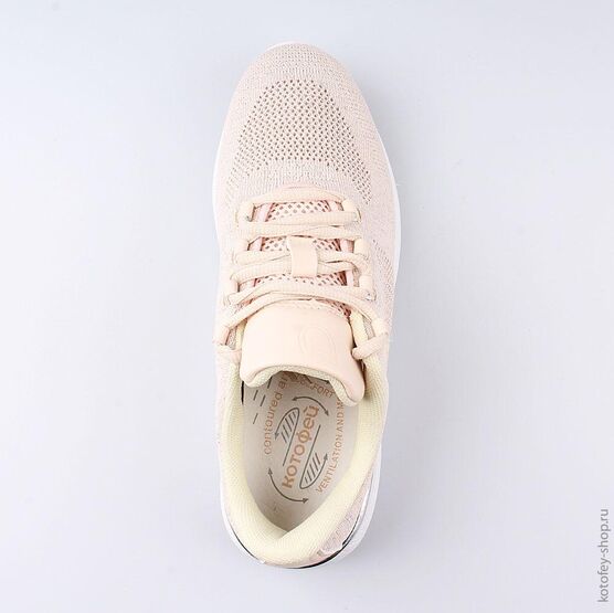 744115-72 Кроссовки для девочки бежевый фото №4