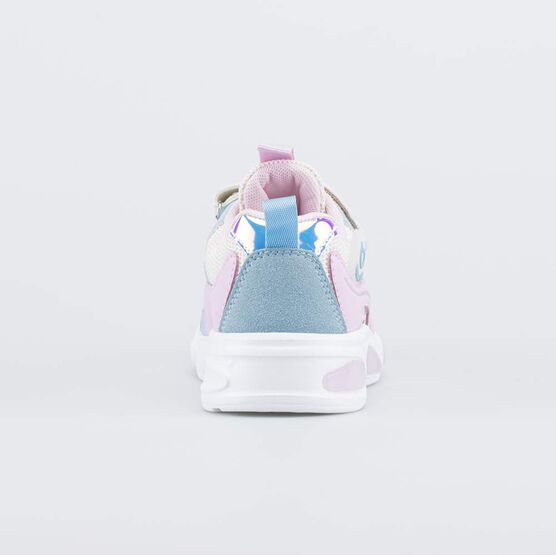 544206-75 Светящиеся кроссовки для девочки для девочки голубой фото №5