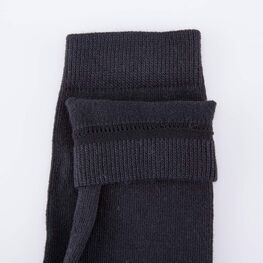 07042270-01 Детские гладкие термоноски MF черный для универсальные черный фото №2