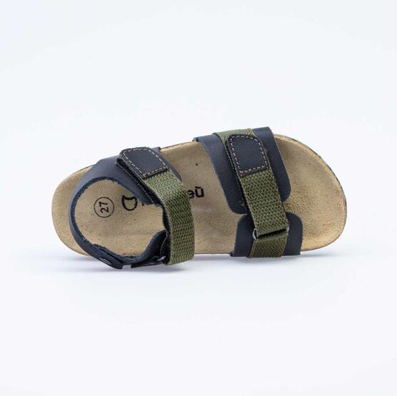 624017-22 Сандалии для мальчики оливковый фото №4
