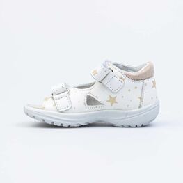 122155-21 Босоножки для девочки белый фото №2