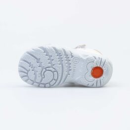 122155-21 Босоножки для девочки белый фото №3