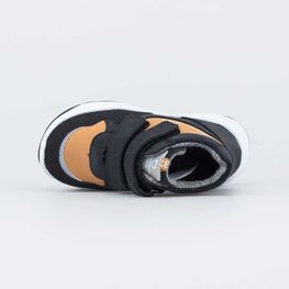 152322-32 Ботинки для мальчики чер-жел фото №4