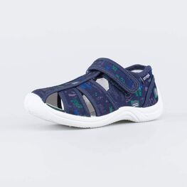 221147-11 Хлопковые сандалии Солнечные очки для мальчики синий