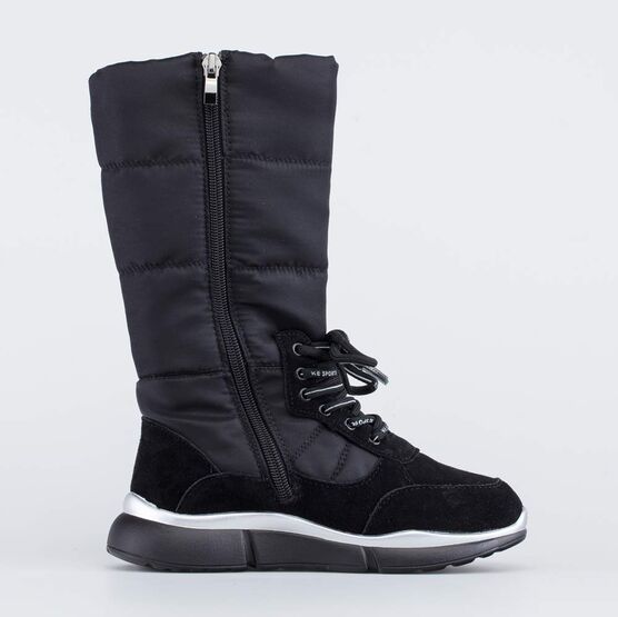 664122-31 Сапожки для девочки черный фото №2