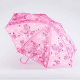 03807084-40 Зонт детский розовый для девочки розовый